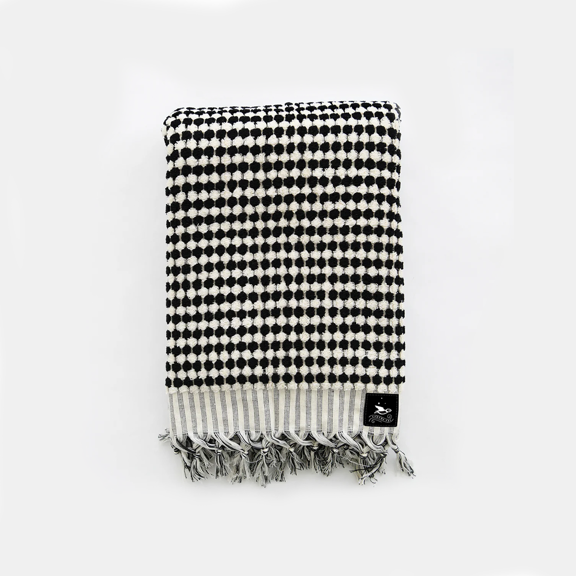 Pom Pom Turkish Bath Towel