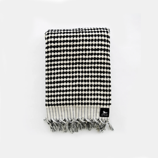 Pom Pom Turkish Bath Towel