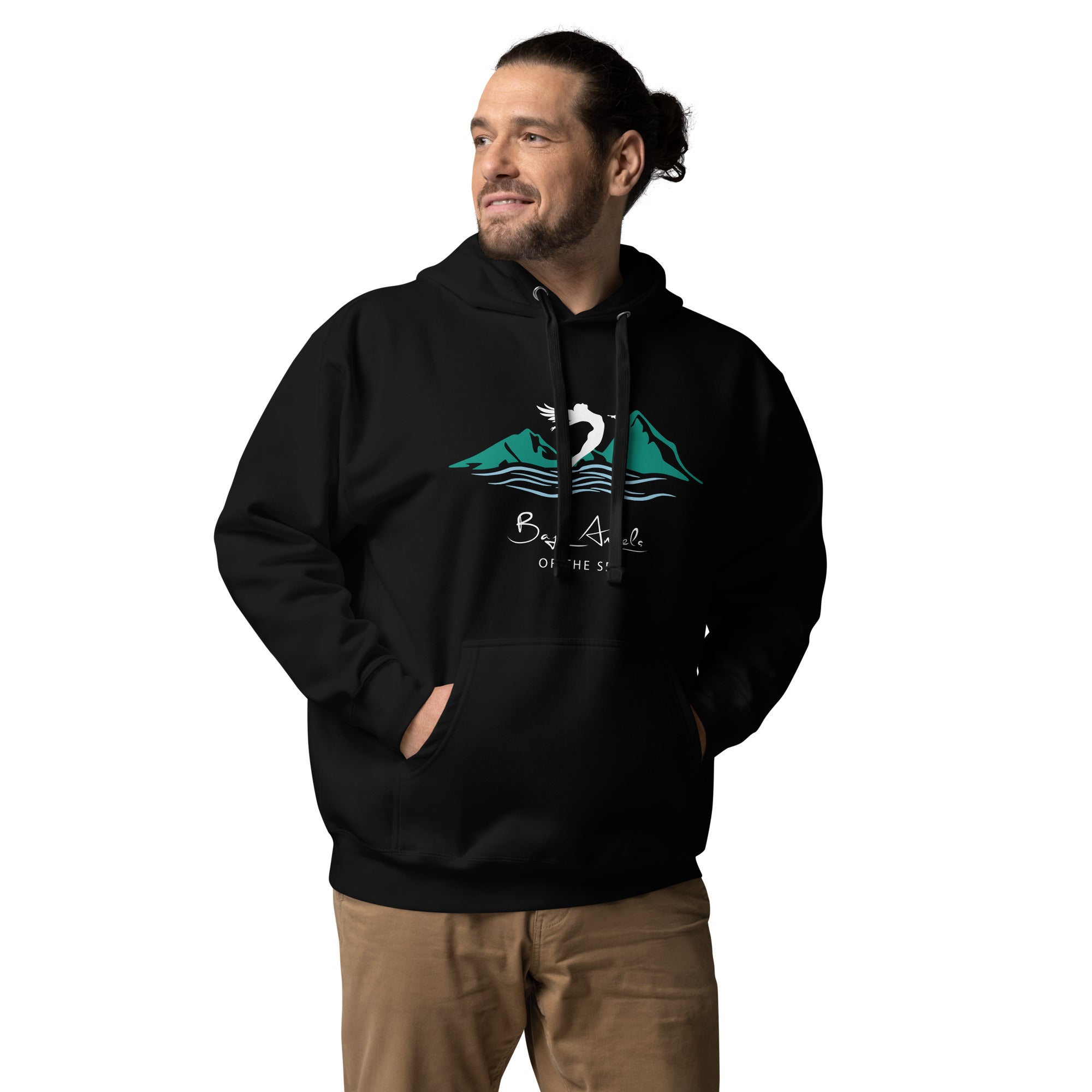 Baja Angels Of The Sea Unisex Hoodie Cabana Sky